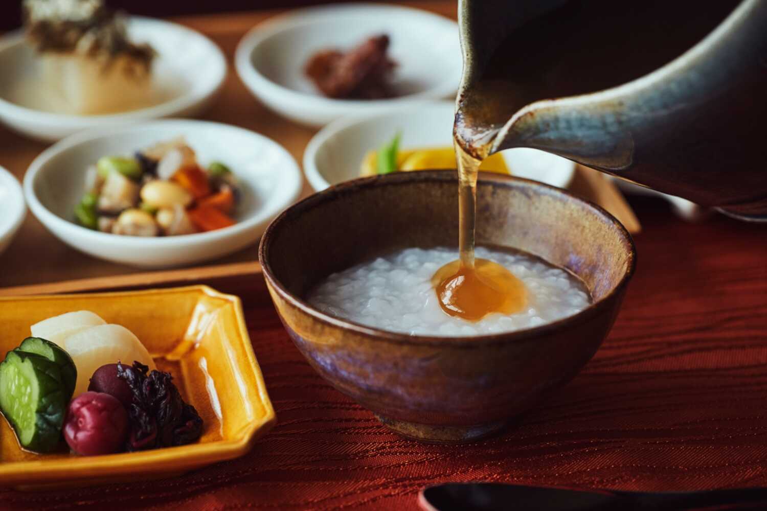Img Breakfast “Satoka” /  Okayu (Japanese rice porridge)