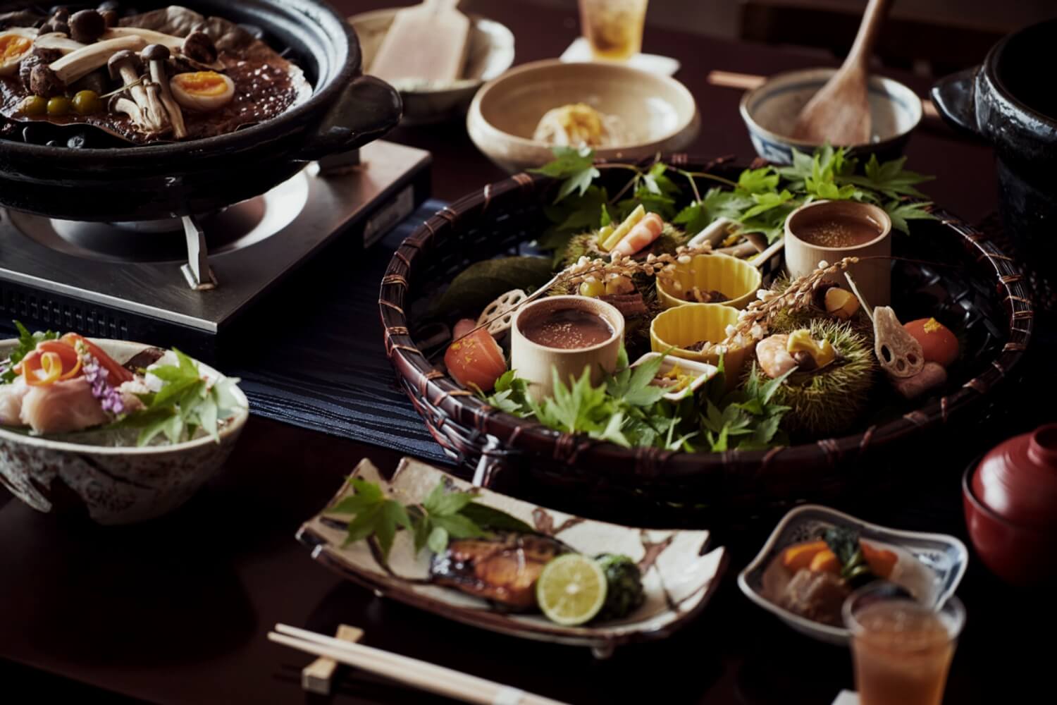 luxurious food